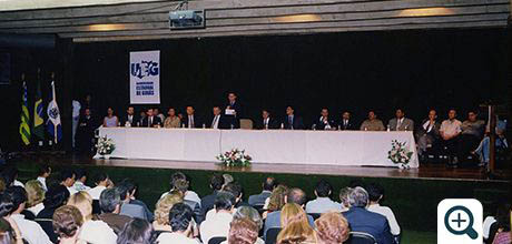 1999 - Ato  comemorativo à Instalação da UEG
